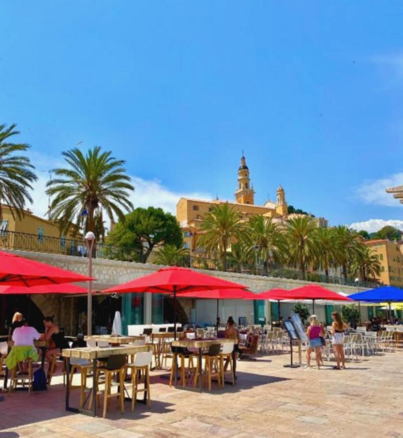 Menton, Centre Historique, Vue Mer Eksteriør bilde