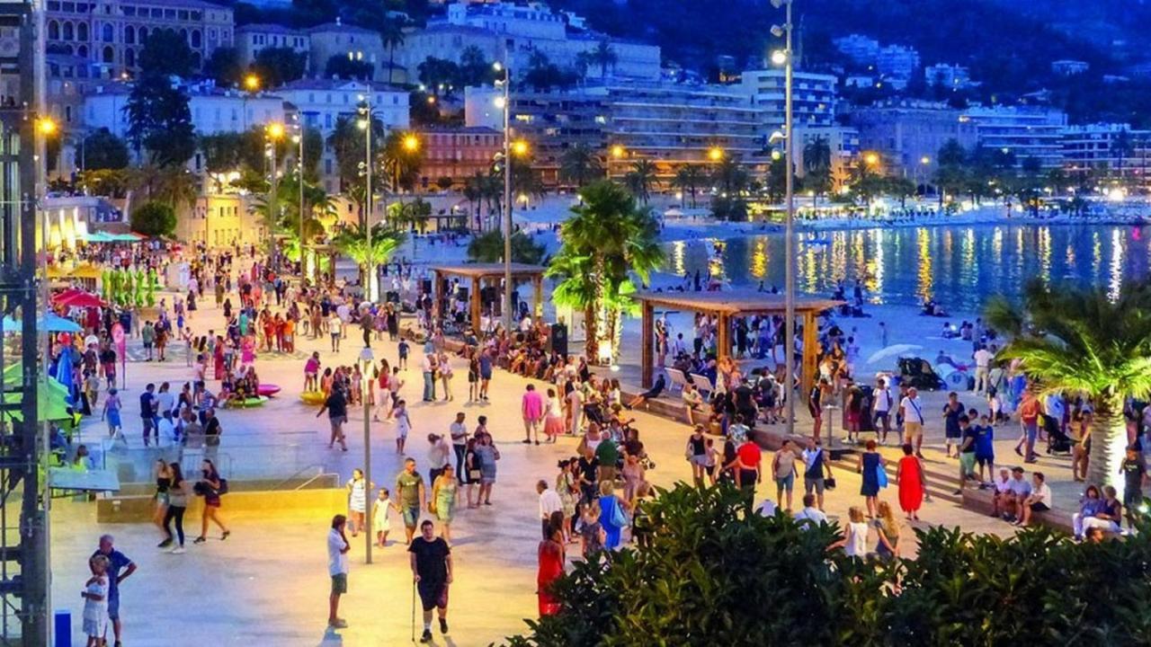 Menton, Centre Historique, Vue Mer Eksteriør bilde