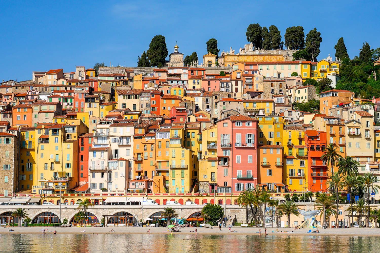 Menton, Centre Historique, Vue Mer Eksteriør bilde